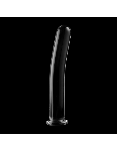 NEBULA SERIES BY IBIZA - MODELO 8 DILDO CRISTAL TRANSPARENTE 14.5 CM -O- 2 CM