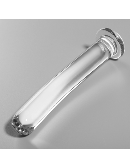 NEBULA SERIES BY IBIZA - MODELO 9 DILDO CRISTAL TRANSPARENTE 15.5 CM -O- 2.5 CM