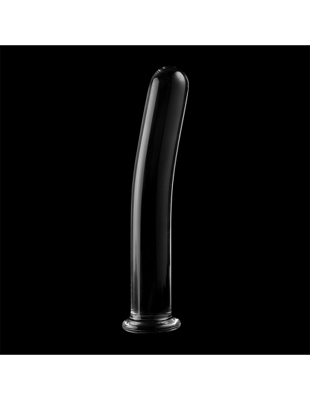 NEBULA SERIES BY IBIZA - MODELO 9 DILDO CRISTAL TRANSPARENTE 15.5 CM -O- 2.5 CM
