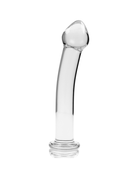 NEBULA SERIES BY IBIZA - MODELO 11 DILDO CRISTAL TRANSPARENTE 16 CM -O- 3 CM