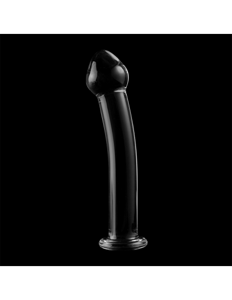 NEBULA SERIES BY IBIZA - MODELO 11 DILDO CRISTAL TRANSPARENTE 16 CM -O- 3 CM