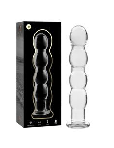 NEBULA SERIES BY IBIZA - MODELO 10 DILDO CRISTAL TRANSPARENTE 16.5 CM -O- 3.5 CM