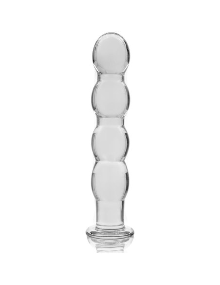 NEBULA SERIES BY IBIZA - MODELO 10 DILDO CRISTAL TRANSPARENTE 16.5 CM -O- 3.5 CM