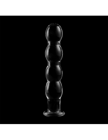NEBULA SERIES BY IBIZA - MODELO 10 DILDO CRISTAL TRANSPARENTE 16.5 CM -O- 3.5 CM