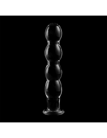NEBULA SERIES BY IBIZA - MODELO 10 DILDO CRISTAL TRANSPARENTE 16.5 CM -O- 3.5 CM