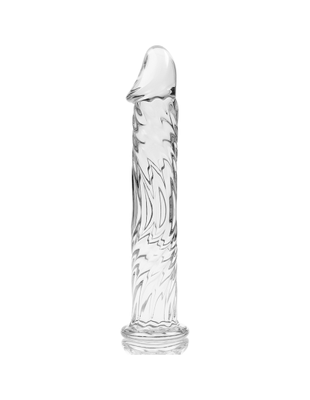 NEBULA SERIES BY IBIZA - MODELO 12 DILDO CRISTAL TRANSPARENTE 17 CM -O- 3.5 CM