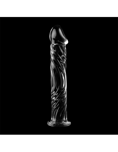 NEBULA SERIES BY IBIZA - MODELO 12 DILDO CRISTAL TRANSPARENTE 17 CM -O- 3.5 CM
