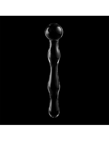 NEBULA SERIES BY IBIZA - MODELO 13 DILDO CRISTAL TRANSPARENTE 18 CM -O- 3.5 CM