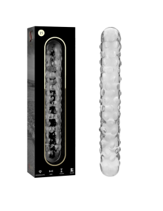 NEBULA SERIES BY IBIZA - MODELO 15 DILDO CRISTAL TRANSPARENTE 18.5 CM -O- 3 CM