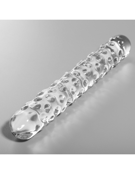 NEBULA SERIES BY IBIZA - MODELO 15 DILDO CRISTAL TRANSPARENTE 18.5 CM -O- 3 CM