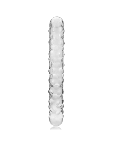NEBULA SERIES BY IBIZA - MODELO 15 DILDO CRISTAL TRANSPARENTE 18.5 CM -O- 3 CM