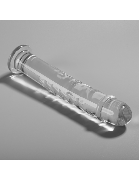 NEBULA SERIES BY IBIZA - MODELO 16 DILDO CRISTAL TRANSPARENTE 18.5 CM -O- 3 CM