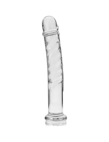 NEBULA SERIES BY IBIZA - MODELO 16 DILDO CRISTAL TRANSPARENTE 18.5 CM -O- 3 CM