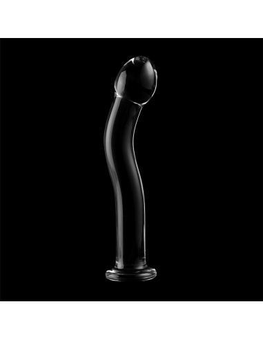 NEBULA SERIES BY IBIZA - MODELO 18 DILDO CRISTAL TRANSPARENTE 18.5 CM -O- 3.5 CM