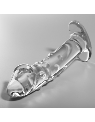 NEBULA SERIES BY IBIZA - MODELO 19 DILDO CRISTAL TRANSPARENTE 18.5 CM -O- 4 CM