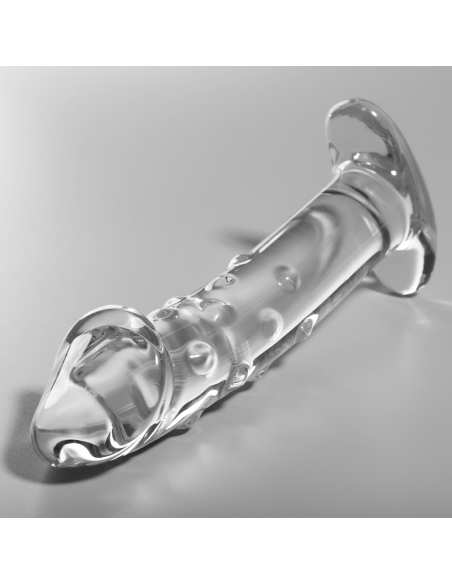 NEBULA SERIES BY IBIZA - MODELO 19 DILDO CRISTAL TRANSPARENTE 18.5 CM -O- 4 CM