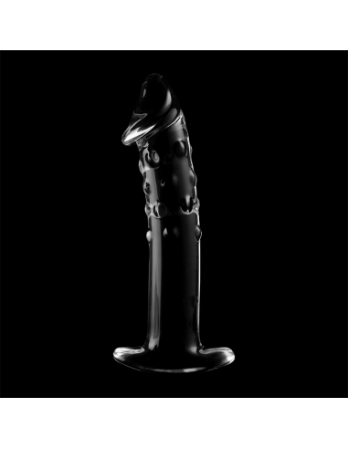 NEBULA SERIES BY IBIZA - MODELO 19 DILDO CRISTAL TRANSPARENTE 18.5 CM -O- 4 CM