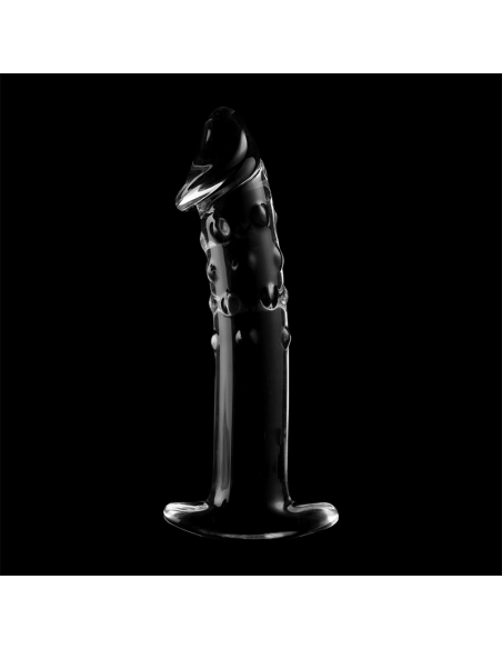 NEBULA SERIES BY IBIZA - MODELO 19 DILDO CRISTAL TRANSPARENTE 18.5 CM -O- 4 CM