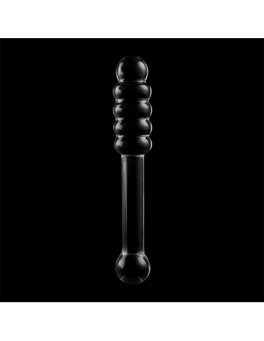NEBULA SERIES BY IBIZA - MODELO 20 DILDO CRISTAL TRANSPARENTE 20.5 CM -O- 3 CM