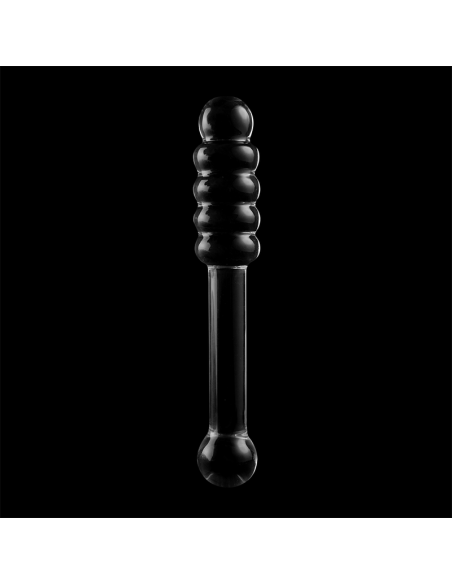 NEBULA SERIES BY IBIZA - MODELO 20 DILDO CRISTAL TRANSPARENTE 20.5 CM -O- 3 CM
