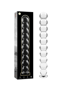 NEBULA SERIES BY IBIZA - MODELO 22 DILDO CRISTAL TRANSPARENTE 21.5 CM -O- 2.5 CM