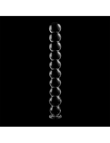 NEBULA SERIES BY IBIZA - MODELO 22 DILDO CRISTAL TRANSPARENTE 21.5 CM -O- 2.5 CM