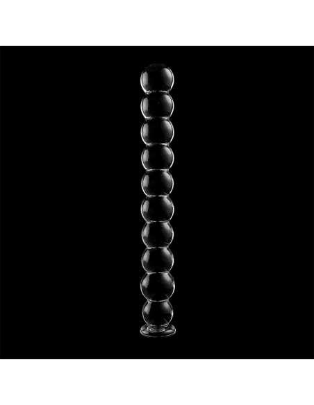 NEBULA SERIES BY IBIZA - MODELO 22 DILDO CRISTAL TRANSPARENTE 21.5 CM -O- 2.5 CM
