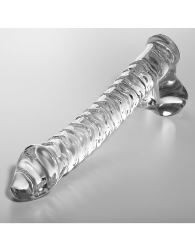 NEBULA SERIES BY IBIZA - MODELO 23 DILDO CRISTAL TRANSPARENTE 21.5 CM -O- 4 CM