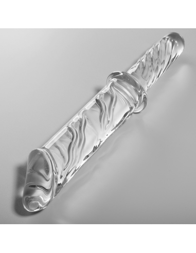 NEBULA SERIES BY IBIZA - MODELO 24 DILDO CRISTAL TRANSPARENTE 28.5 CM -O- 5 CM