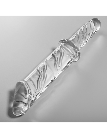 NEBULA SERIES BY IBIZA - MODELO 24 DILDO CRISTAL TRANSPARENTE 28.5 CM -O- 5 CM