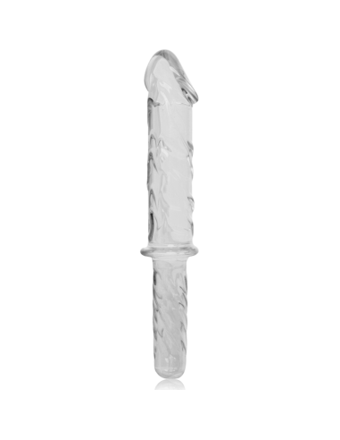 NEBULA SERIES BY IBIZA - MODELO 24 DILDO CRISTAL TRANSPARENTE 28.5 CM -O- 5 CM