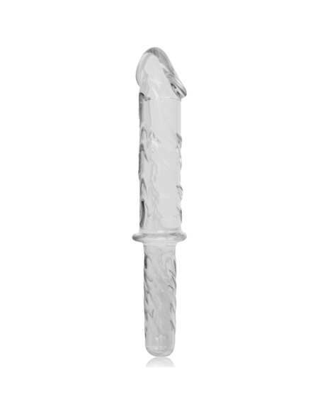 NEBULA SERIES BY IBIZA - MODELO 24 DILDO CRISTAL TRANSPARENTE 28.5 CM -O- 5 CM