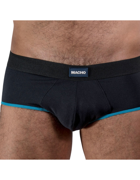 MACHO - MS24B CALZONCILLO BRIEF DARK AZUL S