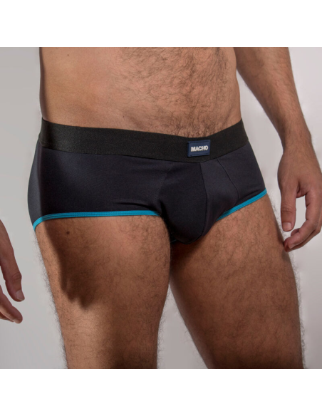 MACHO - MS24B CALZONCILLO BRIEF DARK AZUL S