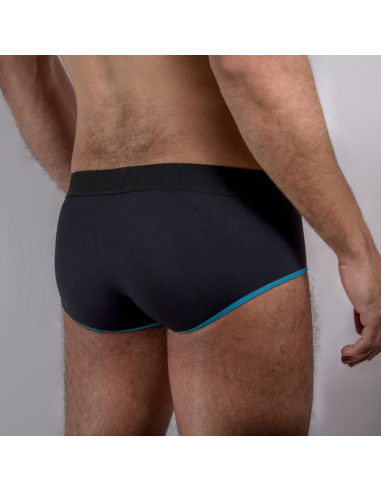 MACHO - MS24B CALZONCILLO BRIEF DARK AZUL S