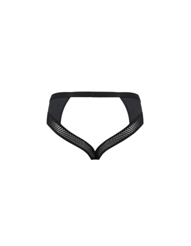 PASSION - 030 SLIP ABIERTO TOM NEGRO S-M