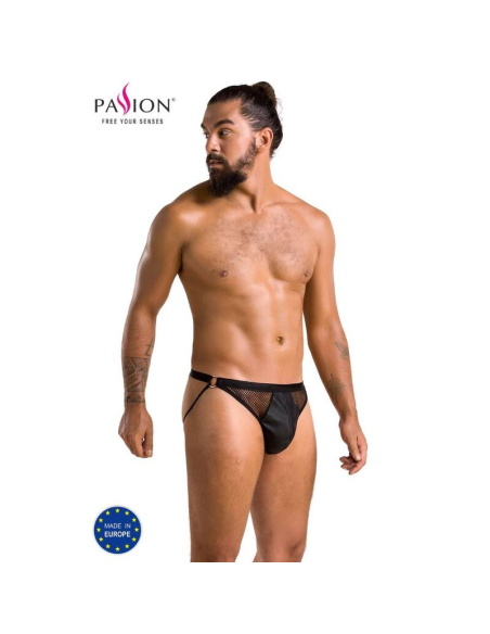 PASSION - 034 SLIP OPEN LUKE NEGRO S-M