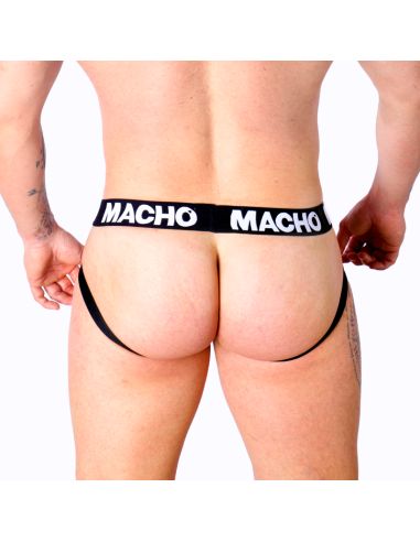 MACHO - MX27GR JOCK CUERO GRIS BEIGE S