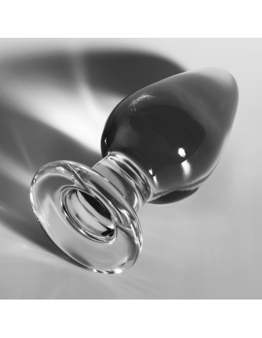 NEBULA SERIES BY IBIZA - MODELO 3 PLUG CRISTAL TRANSPARENTE 11 CM -O- 5 CM