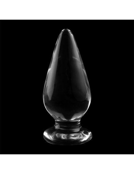 NEBULA SERIES BY IBIZA - MODELO 4 PLUG CRISTAL TRANSPARENTE 11 CM -O- 5 CM