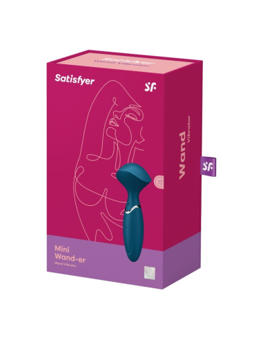 SATISFYER - MINI WOND-ER AZUL