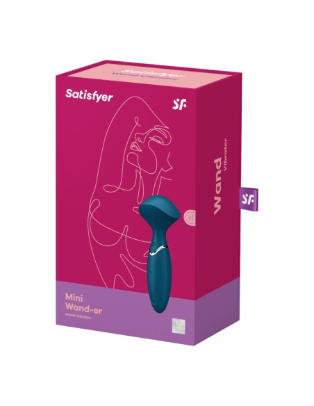 SATISFYER - MINI WOND-ER AZUL