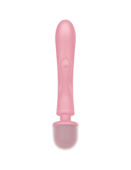 SATISFYER - TRIPLE LOVER MASAJEADOR VIBRADOR RABBIT ROSA