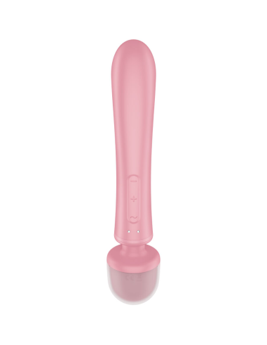 SATISFYER - TRIPLE LOVER MASAJEADOR VIBRADOR RABBIT ROSA