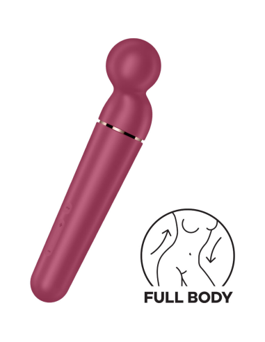 SATISFYER - PLANET WAND-ER MASAJEADOR VIBRADOR BERRY