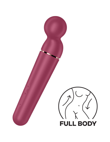 SATISFYER - PLANET WAND-ER MASAJEADOR VIBRADOR BERRY