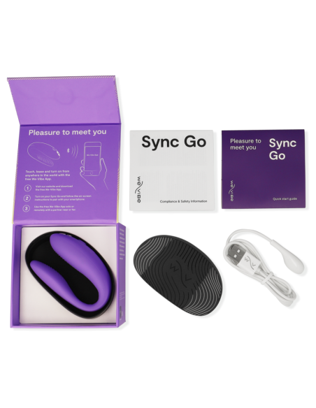 WE-VIBE - SYNC GO ESTIMULADOR DUAL VIOLETA