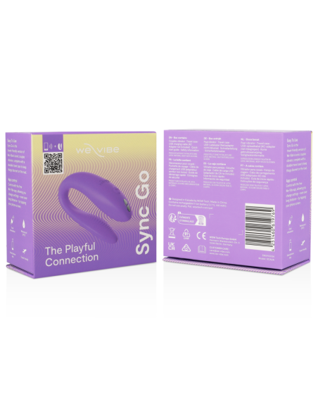 WE-VIBE - SYNC GO ESTIMULADOR DUAL VIOLETA