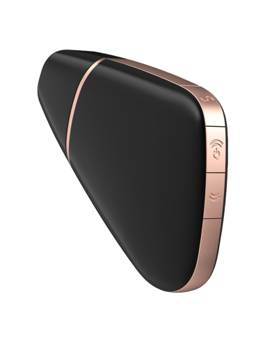 SATISFYER - LOVE TRIANGLE ESTIMULADOR Y VIBRADOR NEGRO