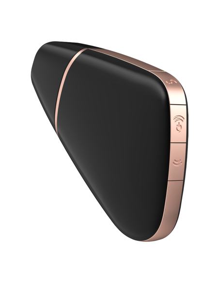 SATISFYER - LOVE TRIANGLE ESTIMULADOR Y VIBRADOR NEGRO